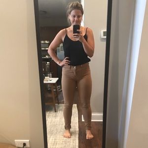 J Brand Size 30 Tan Denim Pants